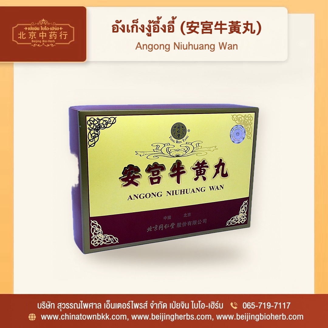 อังเก็งงู้อึ้งอี้ - 2 อังเก็งงู้อึ้งอี้ Angong Niuhuang Wan